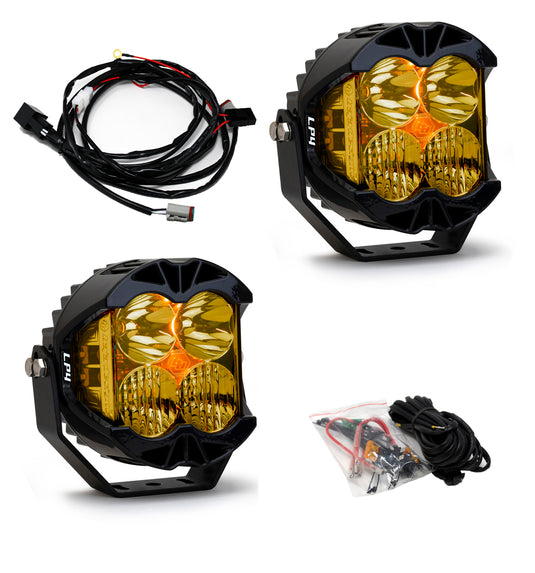 LP4 Pro LED Driving/Combo Amber Lens Pair Baja Designs - Baja Designs