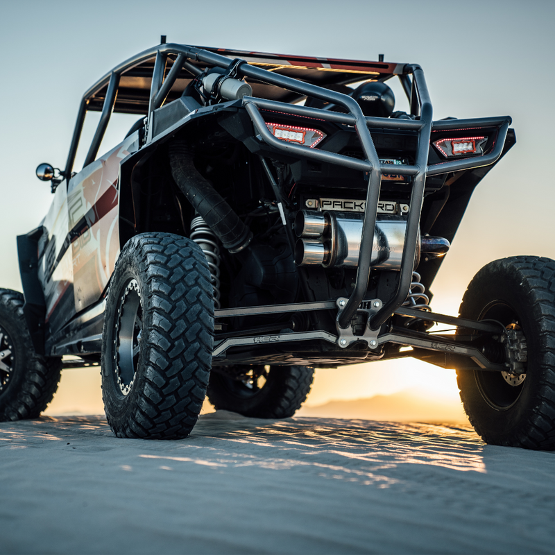 Load image into Gallery viewer, ba-4 led flush mount lights mounted on a can am maverick x3
