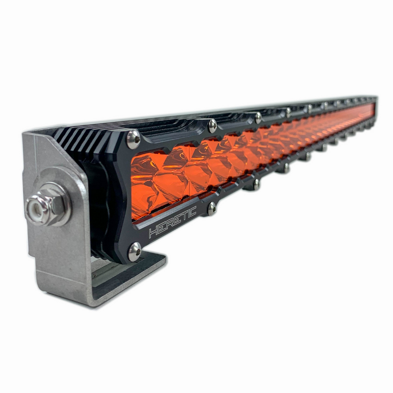 Load image into Gallery viewer, studio picture of a 30 inch Amber led light bar
