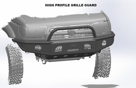 96-02 4Runner Open Wing Hybrid Bumper - DIY Kit - True North Fabrications