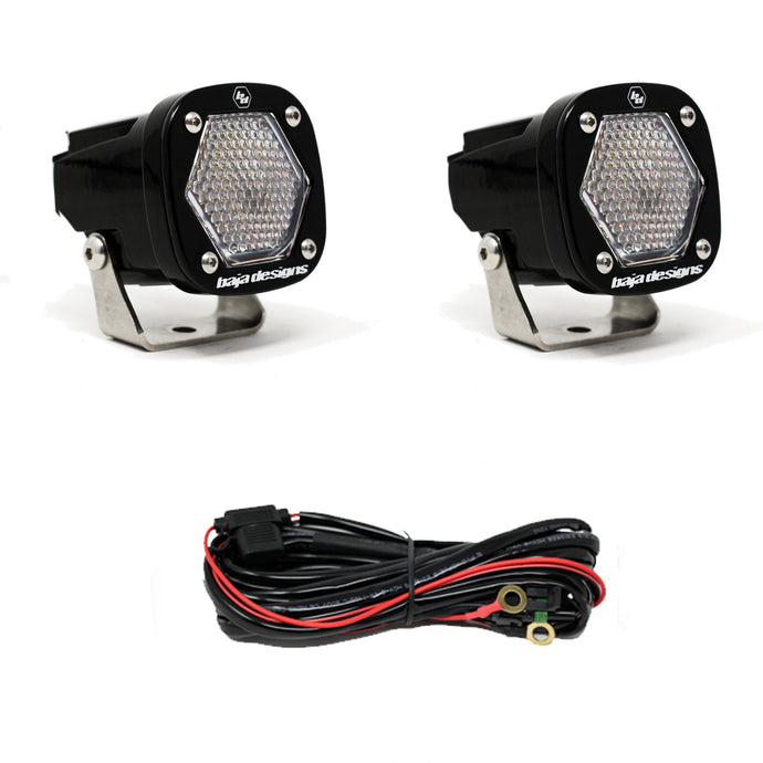 S1 Work/Scene LED Light with Mounting Bracket Pair Baja Designs - Baja Designs