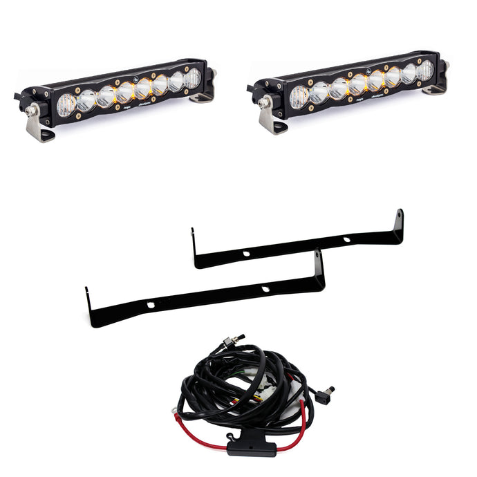 Toyota 4Runner TRD (14-18) Dual S8 Mount Kit 10 Inch S8 Baja Designs - Baja Designs