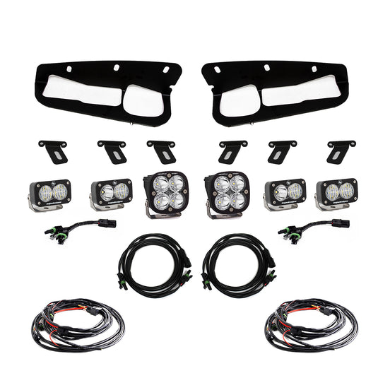 Bronco Fog Pocket Kit 21-Up Ford Bronco Sportsmen Baja Designs - Baja Designs