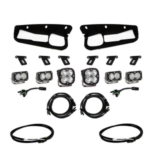 Bronco Fog Pocket Kit 21-Up Ford Bronco Sportsmen w/Upfitter Baja Designs - Baja Designs