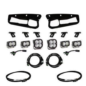 Bronco Fog Pocket Kit 21-Up Ford Bronco Pro w/Upfitter Baja Designs - Baja Designs