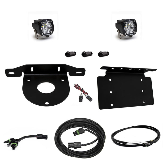 Ford Bronco Dual S1 W/C Reverse Kit w/Lic Plate w/Upfitter Baja Designs - Baja Designs