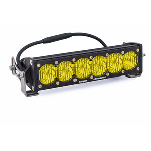 10 Inch LED Light Bar Amber Lens Wide Driving OnX6 Baja Designs - Baja Designs