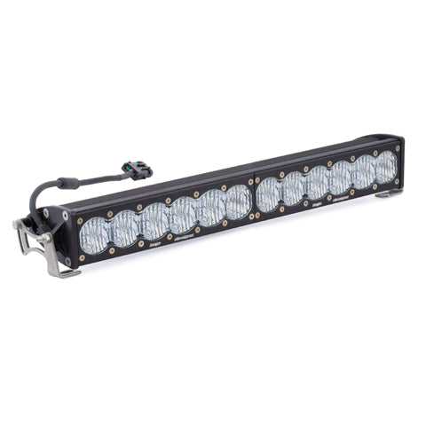 20 Inch LED Light Bar Single Straight Wide Driving Combo Pattern OnX6 Baja Designs - Baja Designs