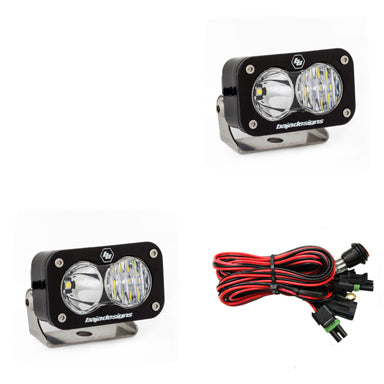 LED Light Pods Driving Combo Pattern Pair S2 Pro Series Baja Designs - Baja Designs