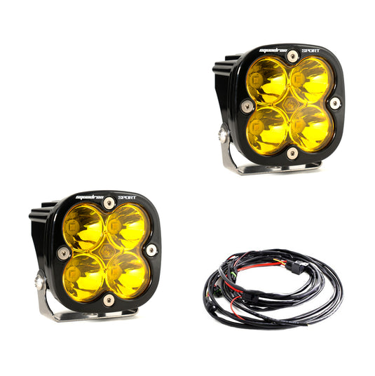 thumbnail image 2 of Baja Designs Lens Kit For Squadron Pro/Sport LED Lights - Amber Spot Beam With O-Ring 2 of 11