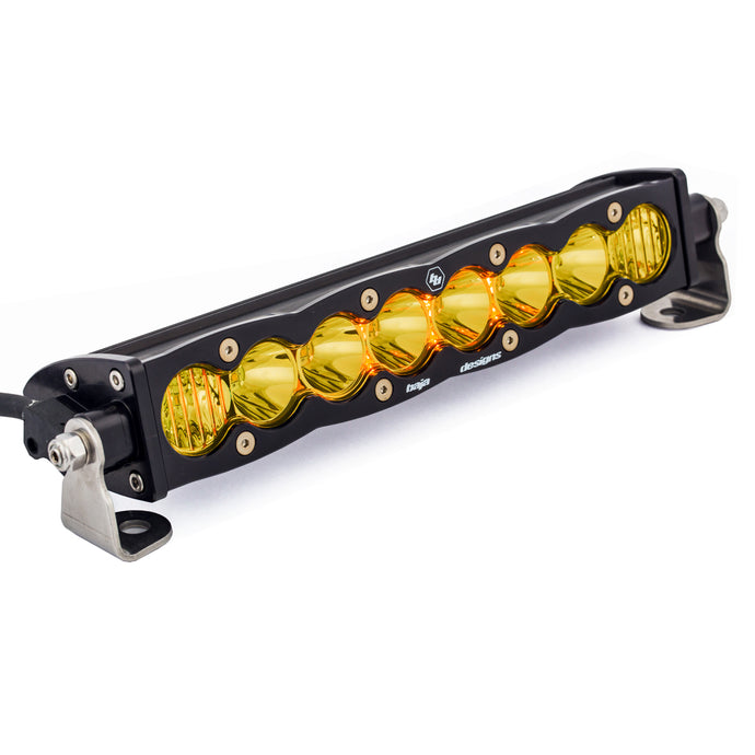 10 Inch LED Light Bar Driving Combo Amber Lens Pattern S8 Series Baja Designs - Baja Designs