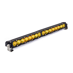 20 Inch LED Light Bar Single Amber Straight Driving Combo Pattern S8 Series Baja Designs - Baja Designs