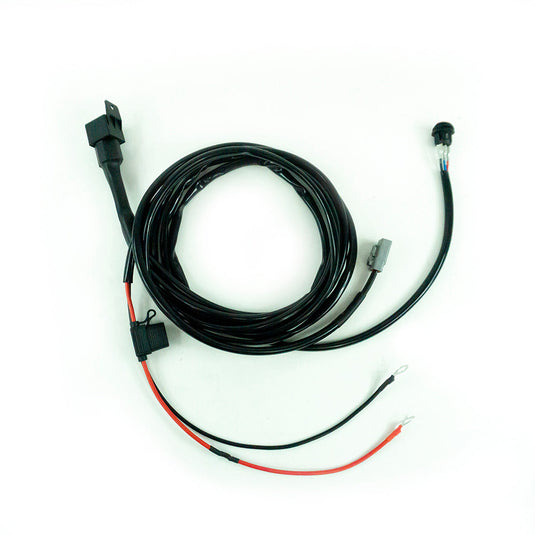 wiring harness for larger led light bars