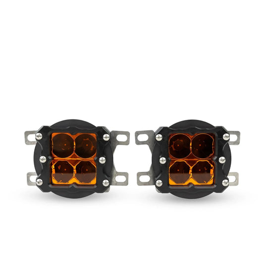 Ford Bronco (2021+) - LED Capable Bumper Fog Light Kit - Heretic Studio